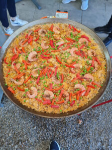 Paella beim Ersten-Mai-Hock